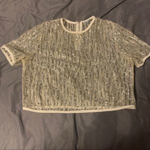 dressy sparkly top,